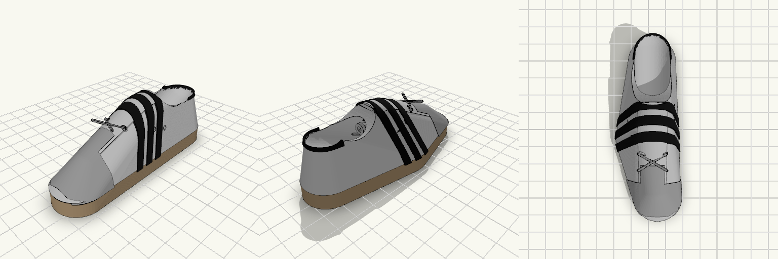 Classic Low-Top Sneaker Model