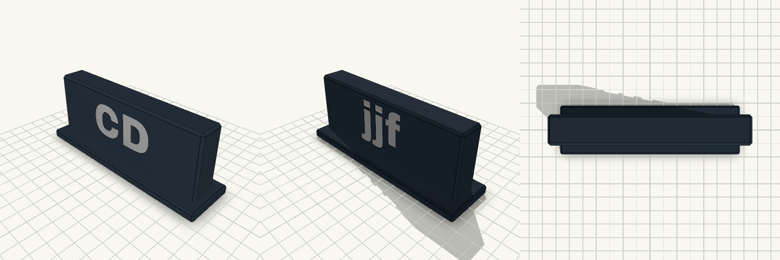 Monolith Desk Marker