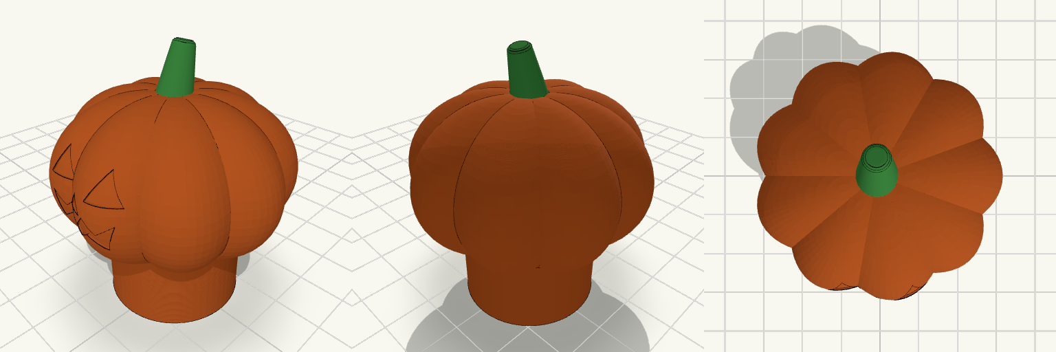 Baton 4 Pro Glowing Pumpkin