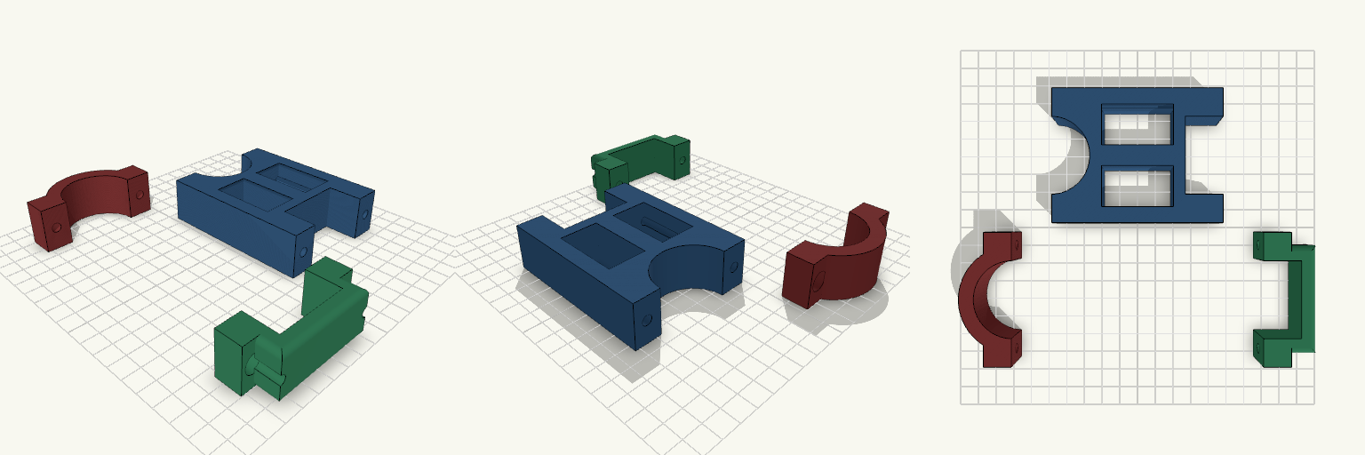 Truss-Web Parallel Clamp Arm
