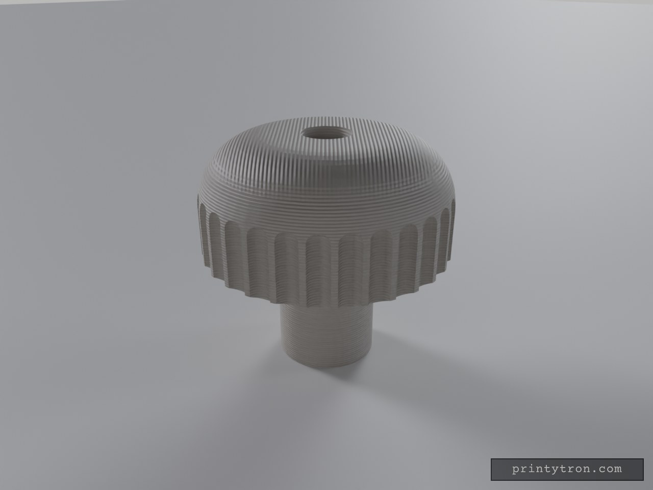 30mm Fluted Drawer Knob