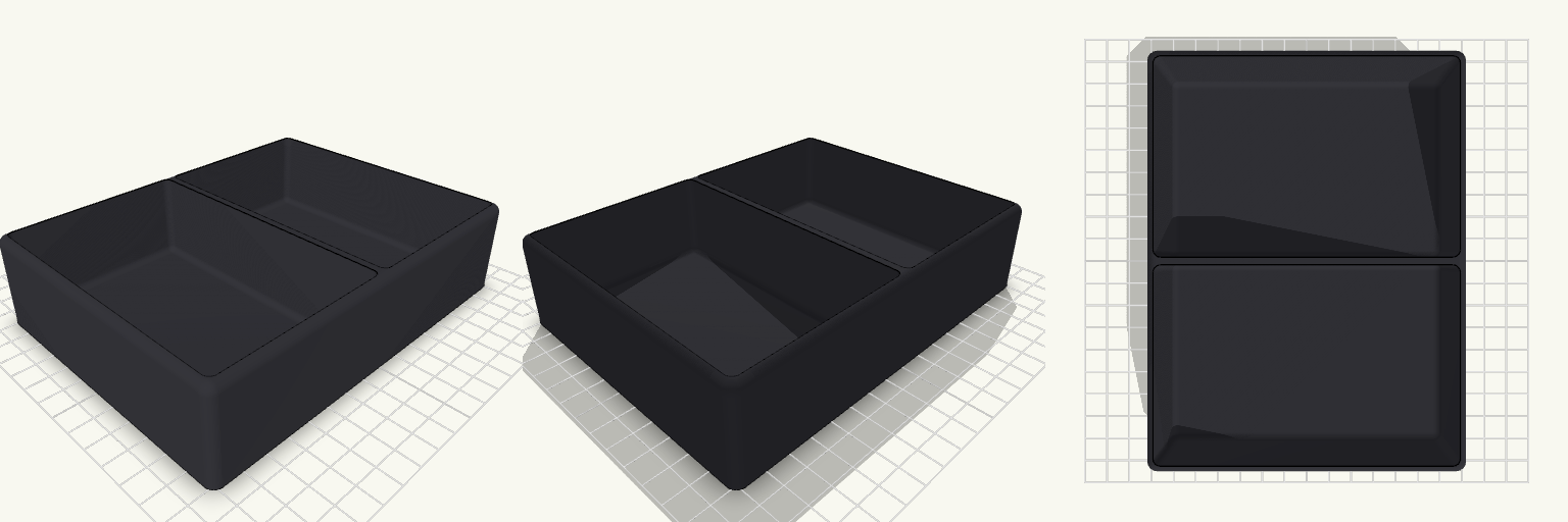 Bento-Style Parts Tray