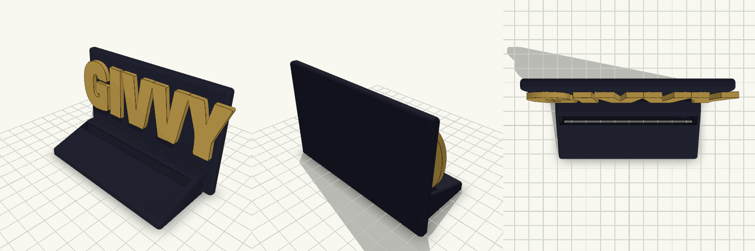 GIVVY — Toploader Display Stand
