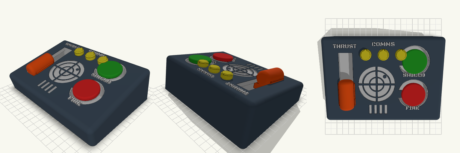 Space Command Console Toy