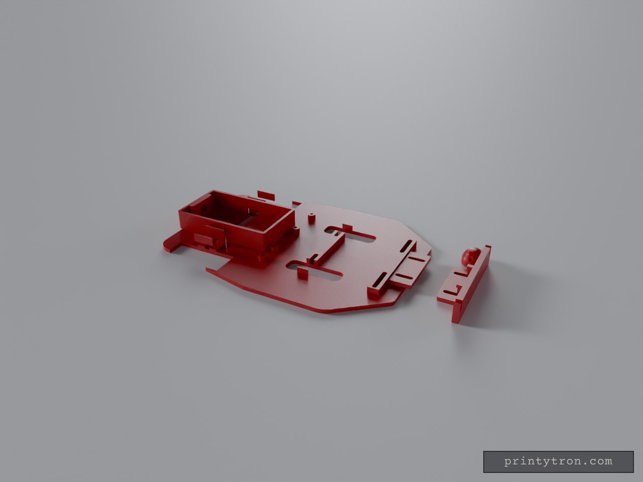 Line Follower Chassis (N20/Mega)