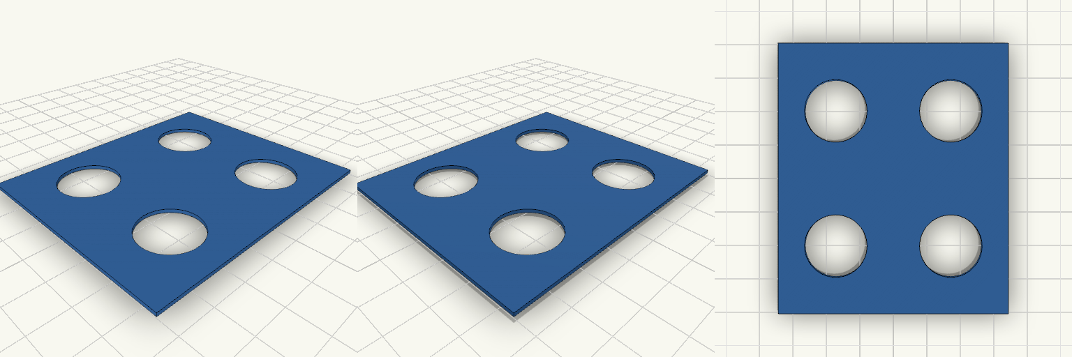 4 hål test prototyp