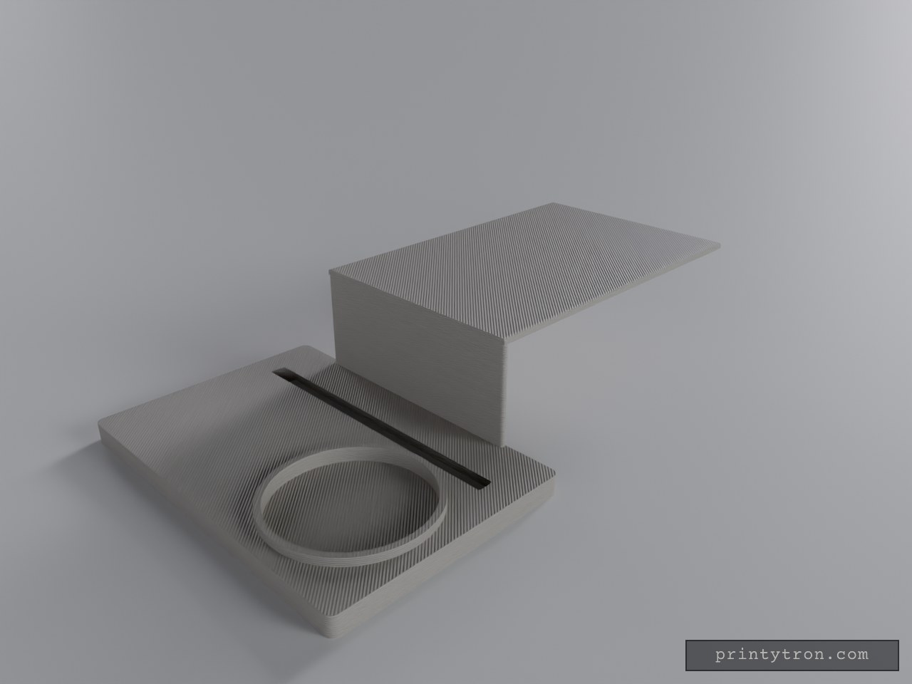 Under-Mattress Bedside Tray Caddy