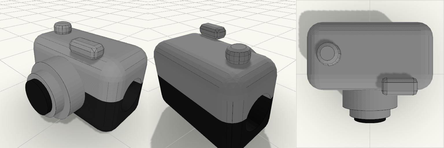 550 Paracord Mini Camera Bead