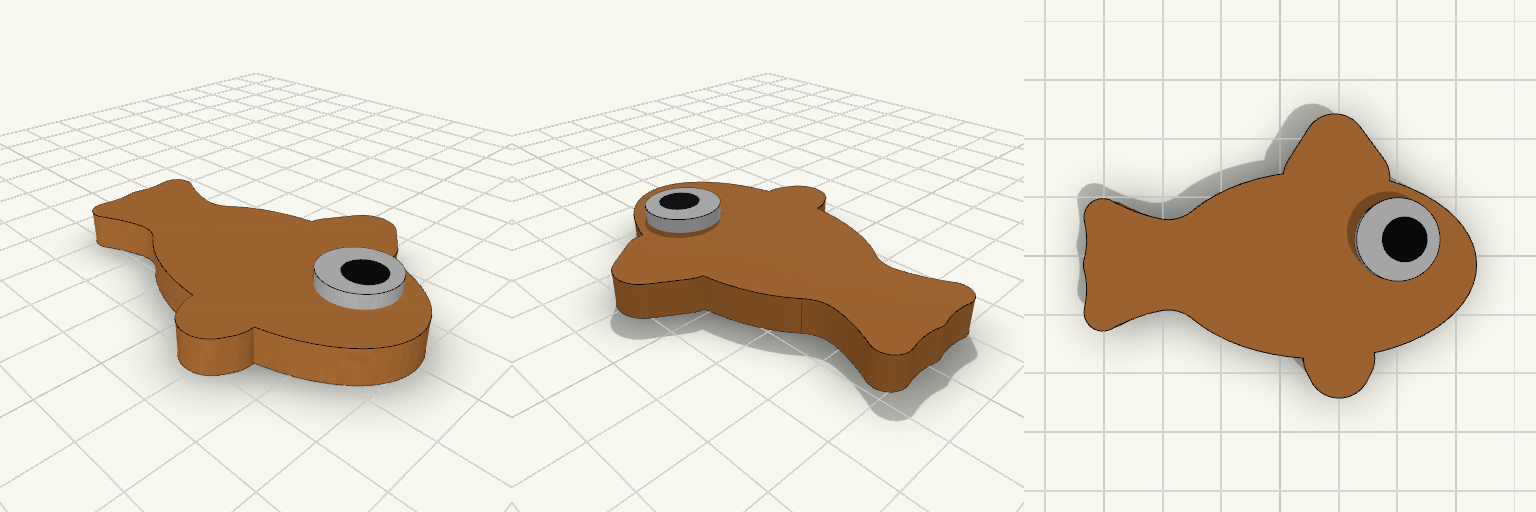 Simple Layered 2.5D Fish