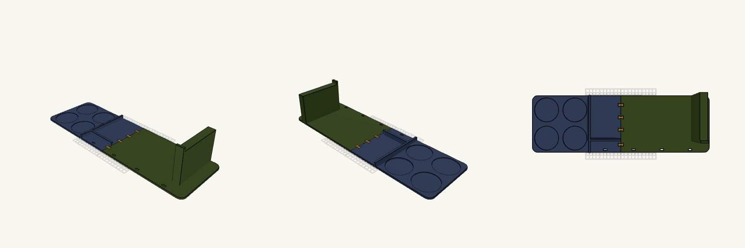 355ml Can Tray & Angled Desk Stand