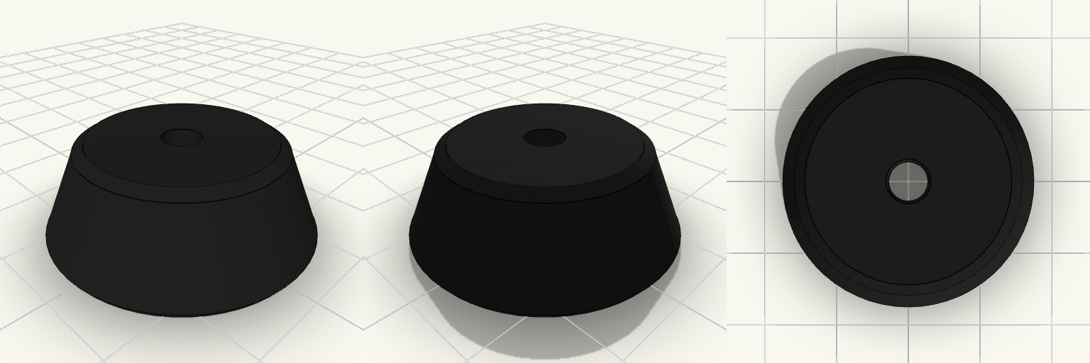 Piedino Subwoofer in TPU