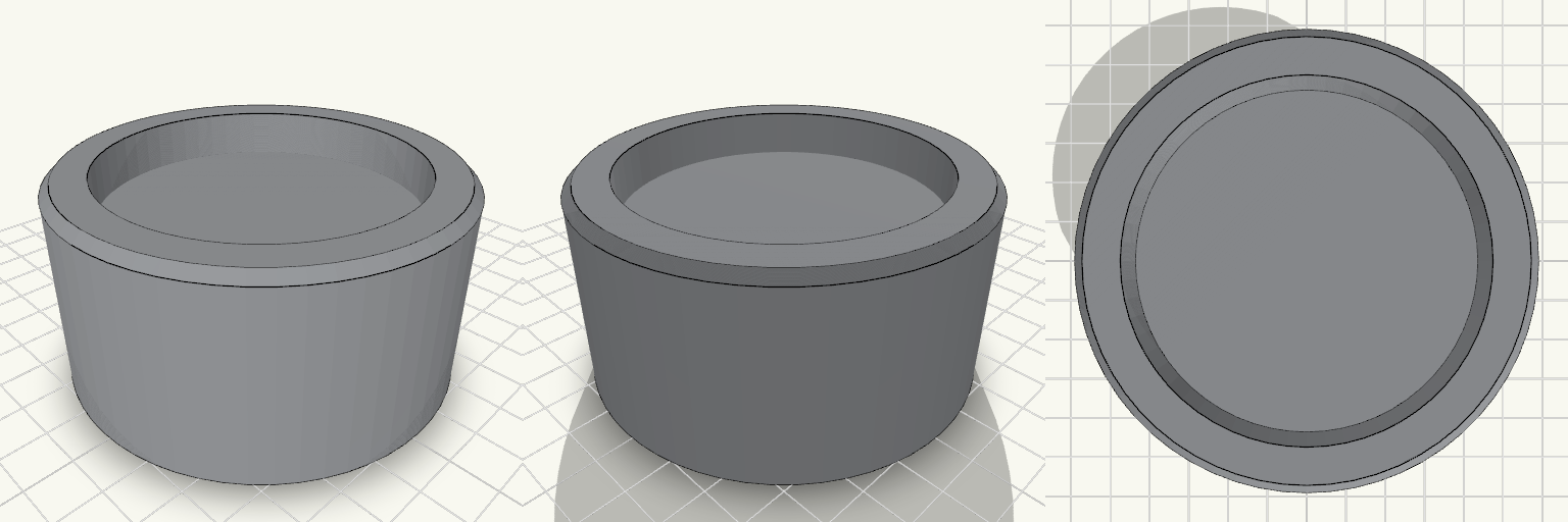 Base Vela de Té 38mm (Baja)