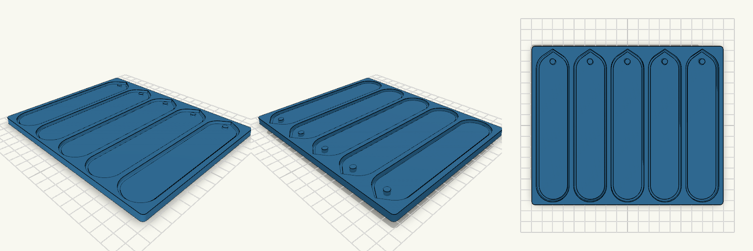 5 Resin Bookmark Mold