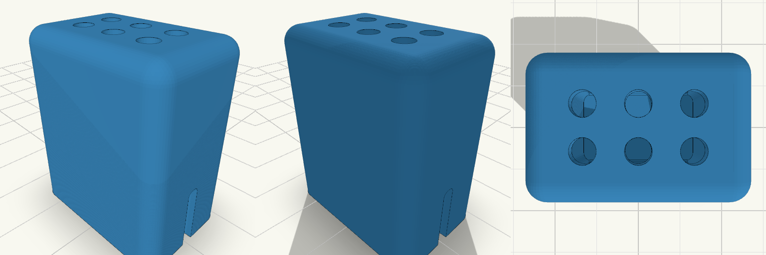 Vented Snap-On Toothbrush Cover