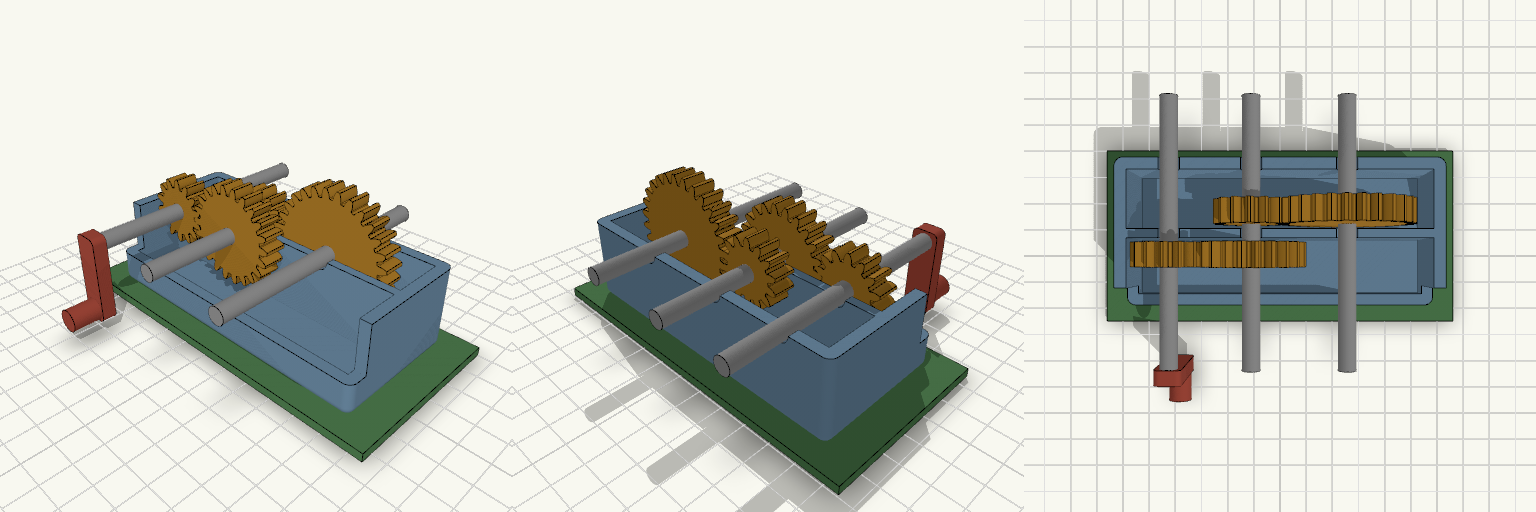 Cutaway Gearbox Desk Display