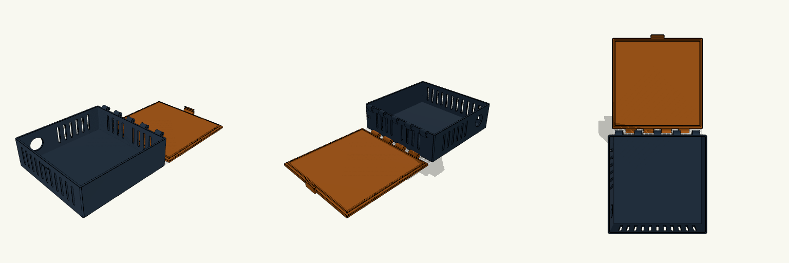 Vented Equipment Enclosure Box