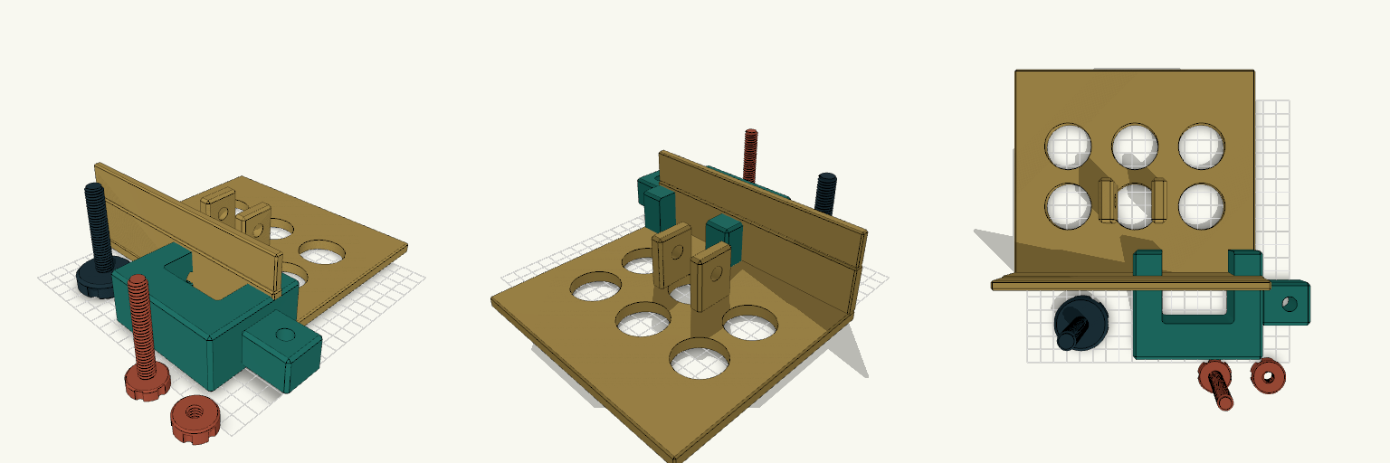 Table-Clamp Book Holder