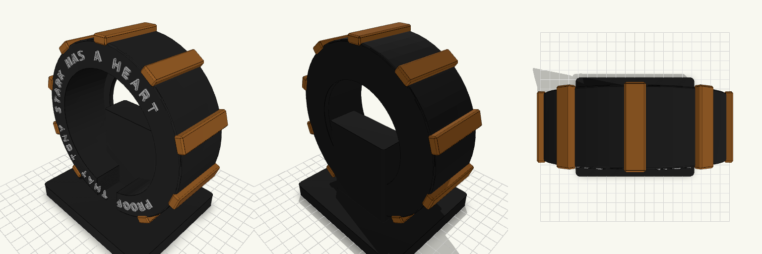 Vertical Arc Reactor Speaker Stand