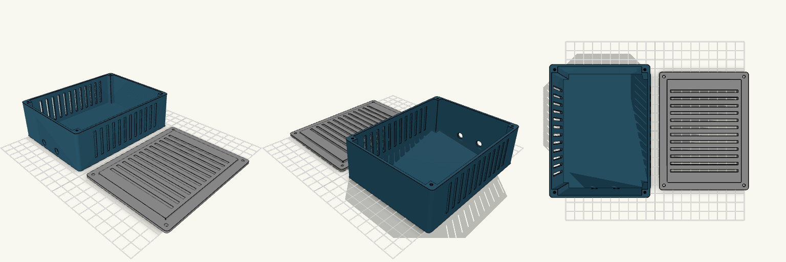 Vented Power Supply Enclosure