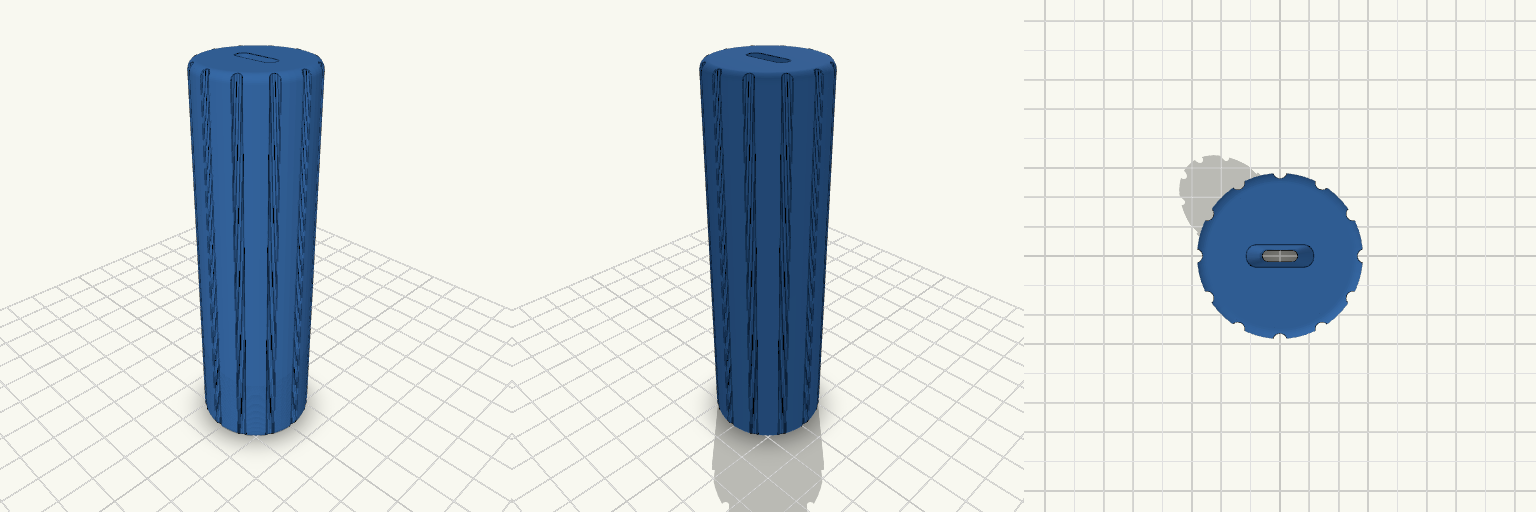 Ridged Cutlery Grip Sleeve
