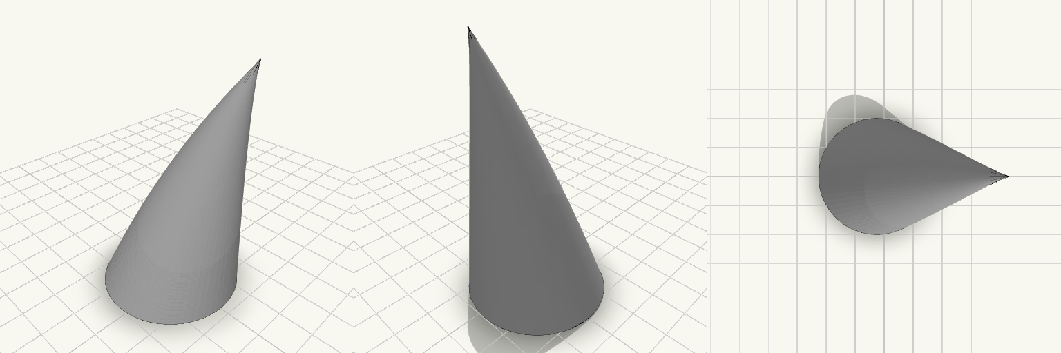 Curved Halloween Horn for "Power"