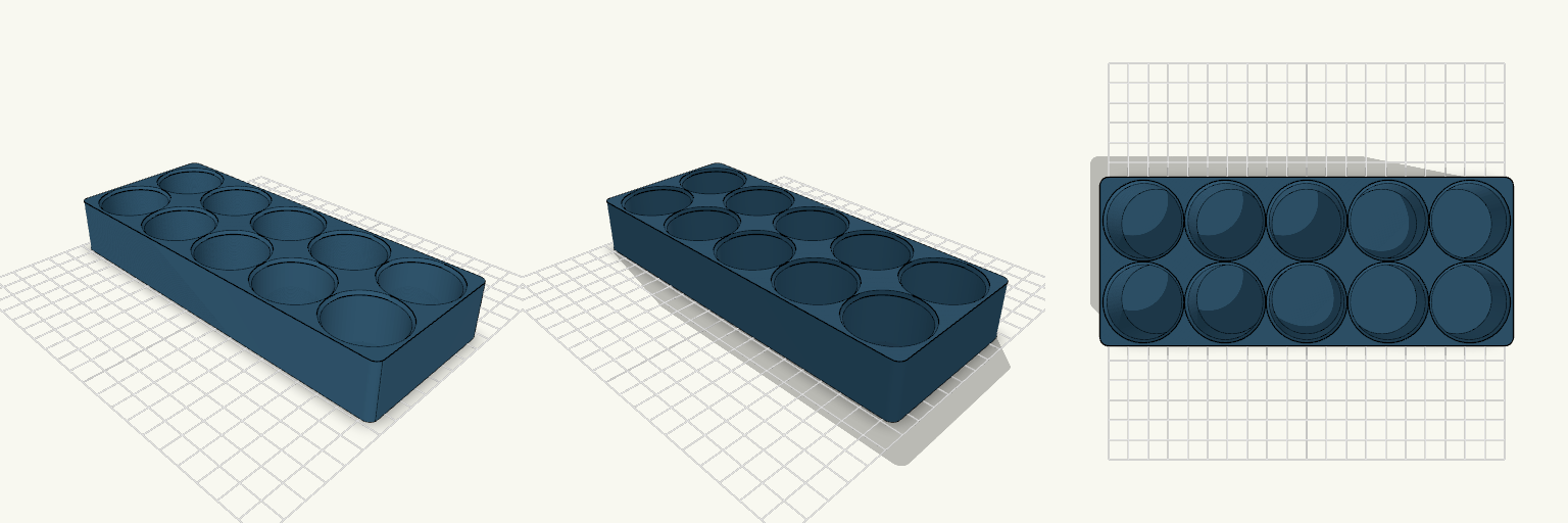 Clinical Grid Pill Tray