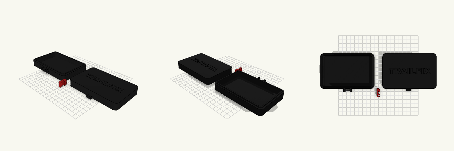130mm Tubeless Repair Kit Case