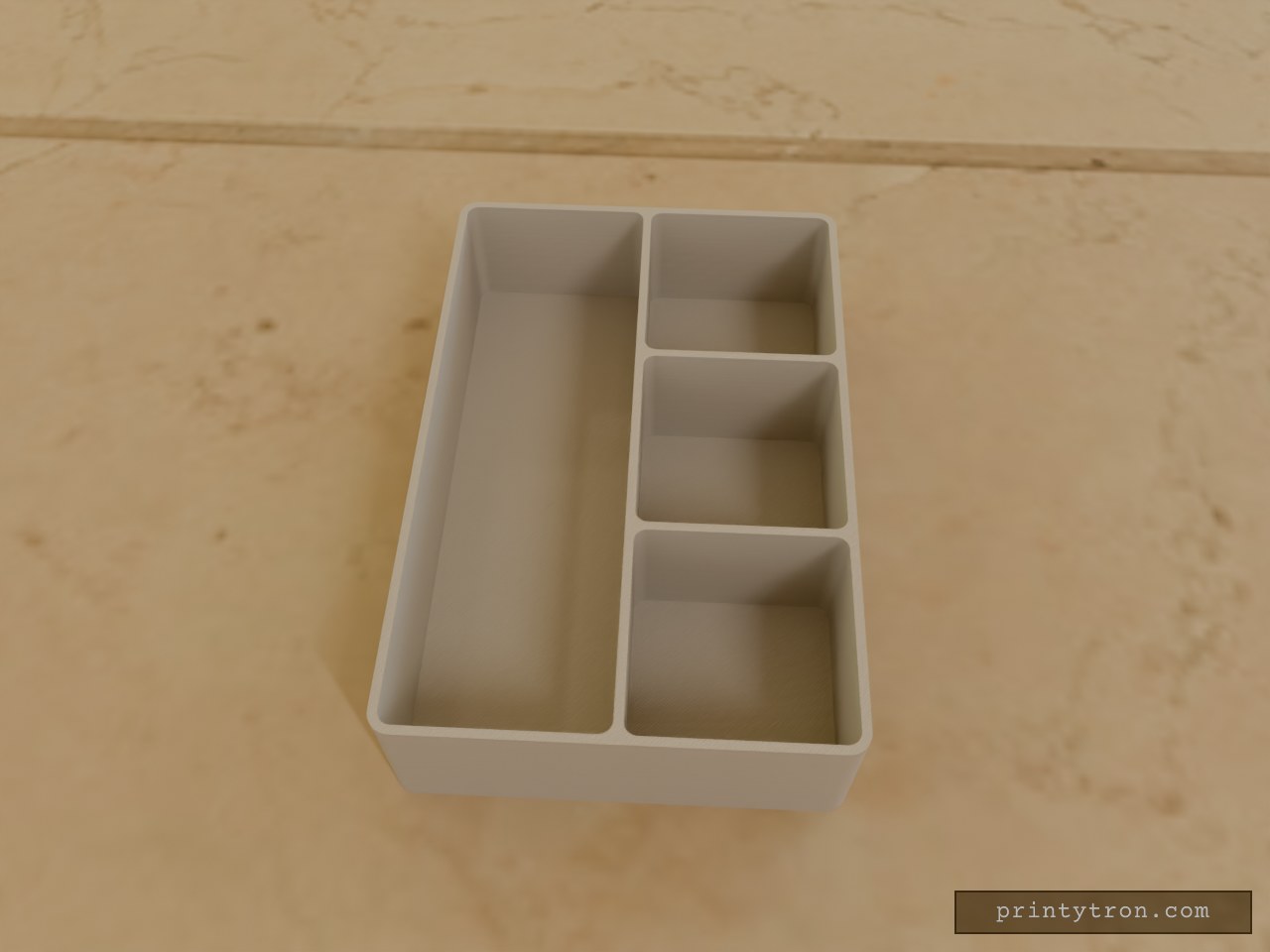 4-Compartment Kitchen Organizer