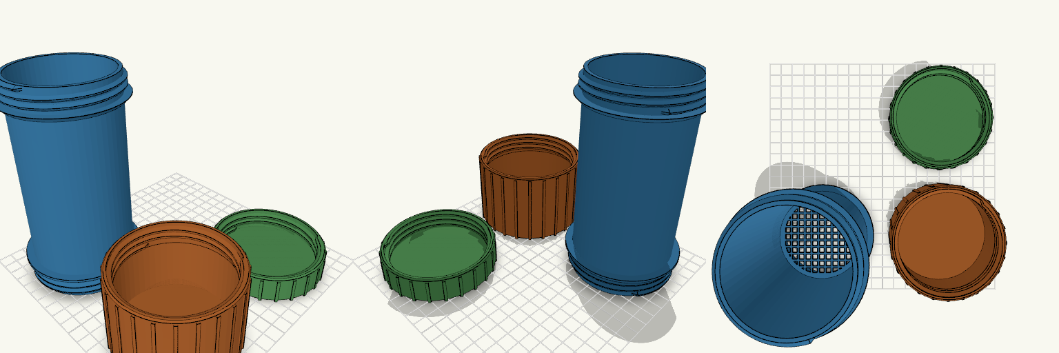 Cricket Calcium Duster Tube With Inner Screen