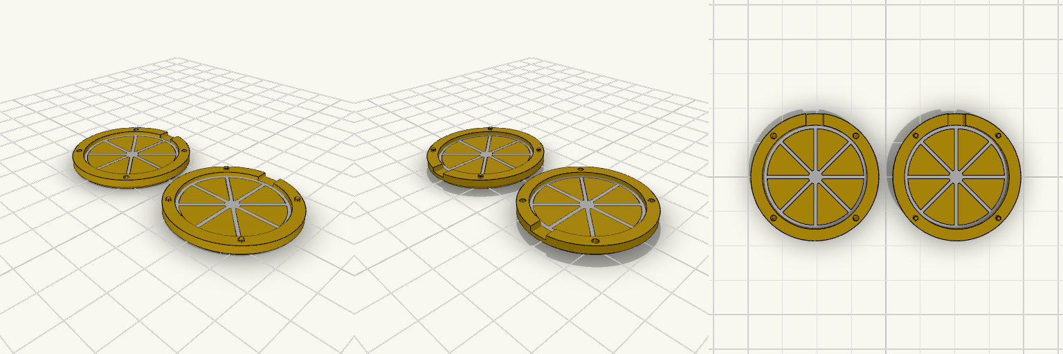Lemon Slice Earring Cover