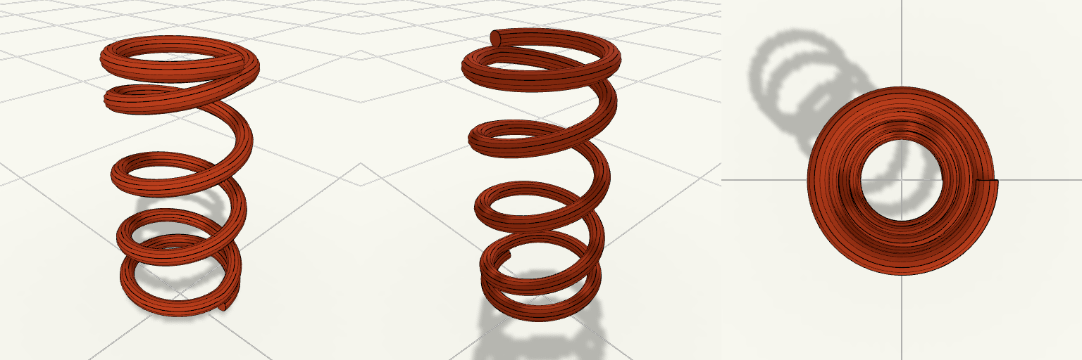 Closed Helical Micro Spring