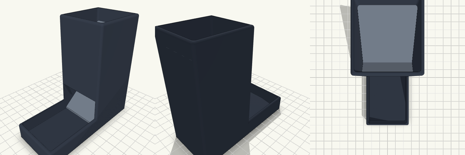 110mm Compact D20 Dice Tower