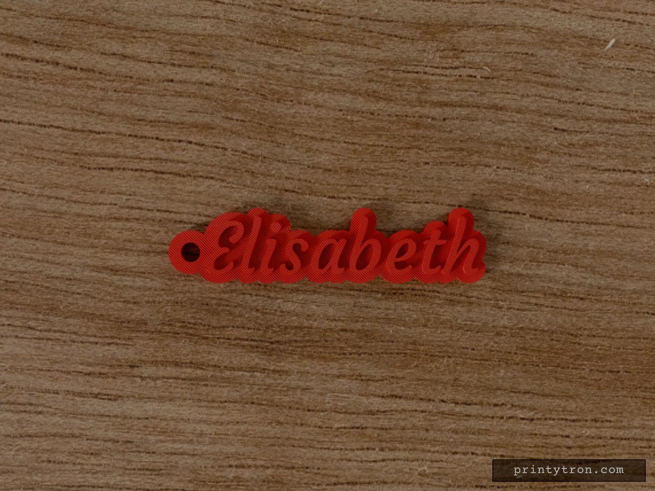 Sleutelhanger Elisabeth, Courgette, 62 mm
