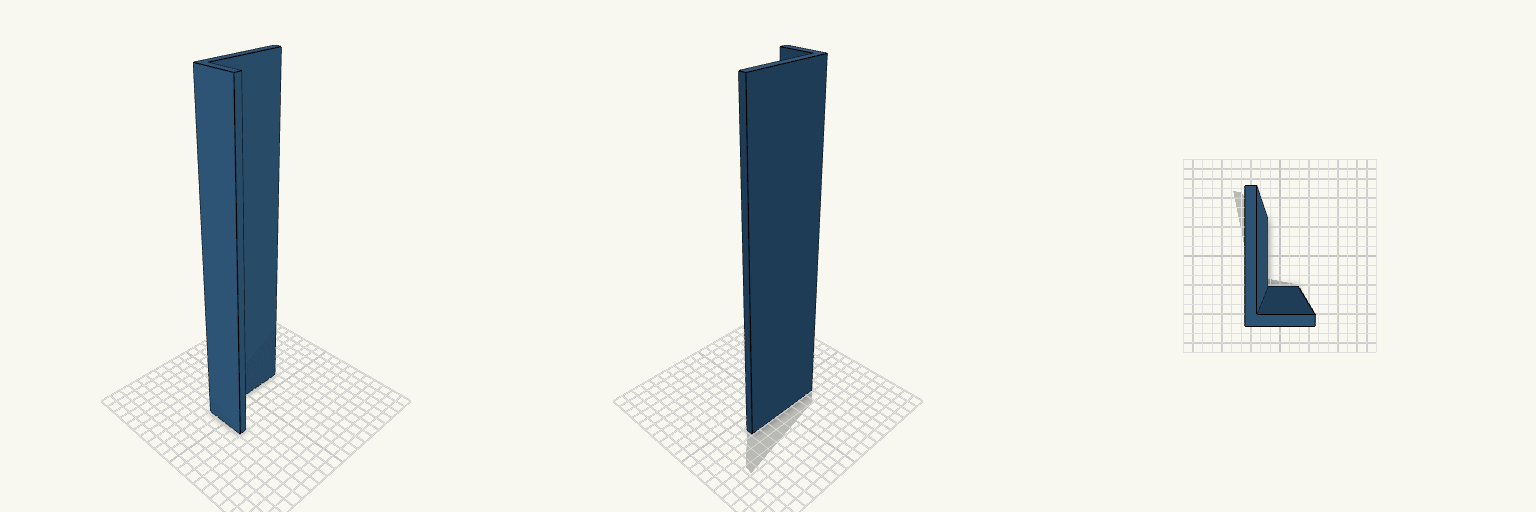 12-Inch L-Profile Bracket
