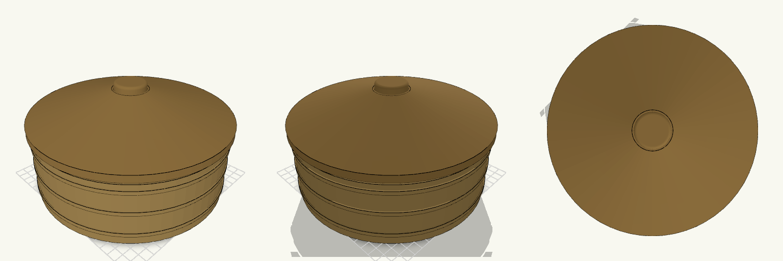 8.5 Inch Tall Round Steamer Basket with Lid