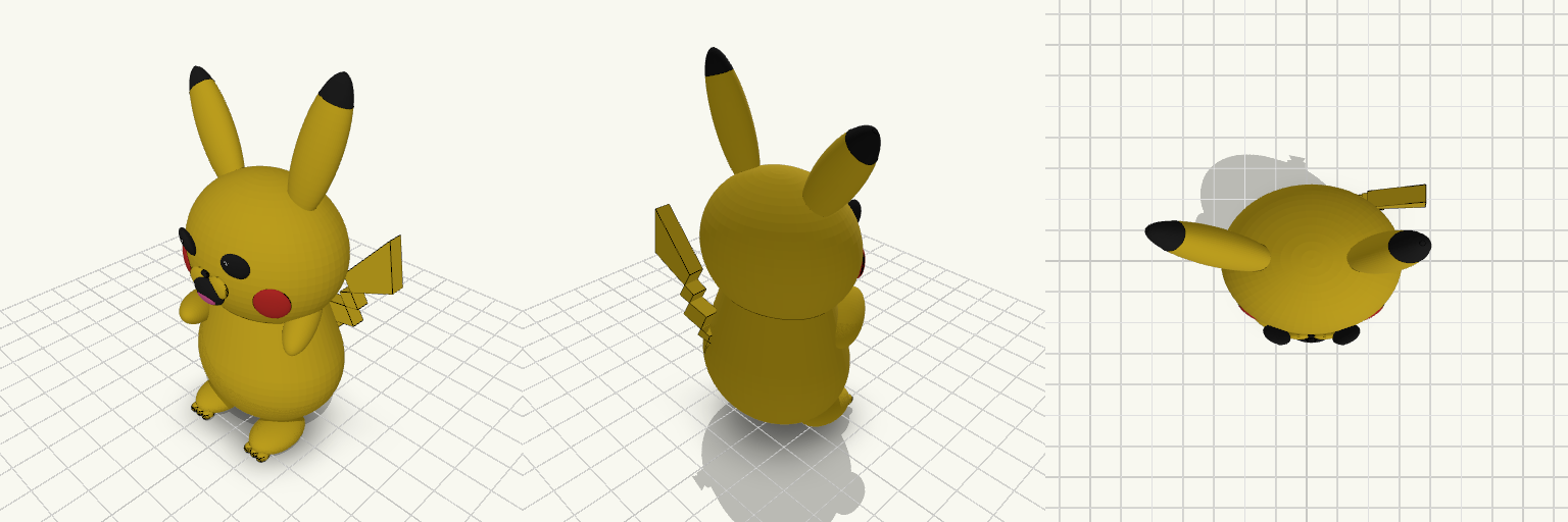 100mm Stylized Mouse Figurine