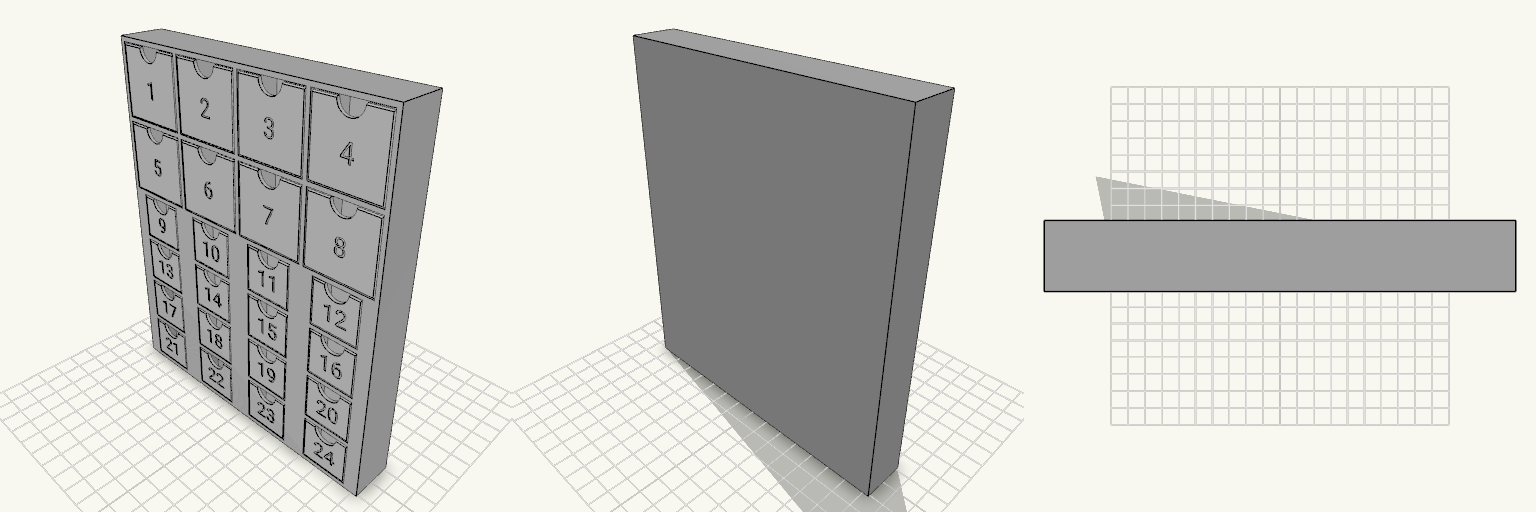 Monolithic Grid Advent Calendar