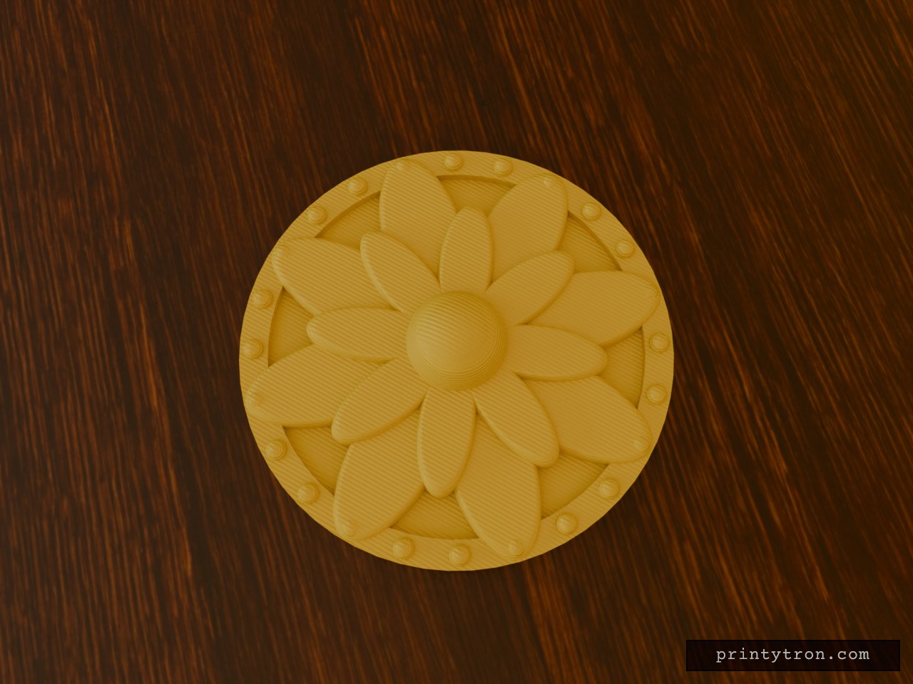 46 mm Brooch with 32 mm Pin Bar Slot