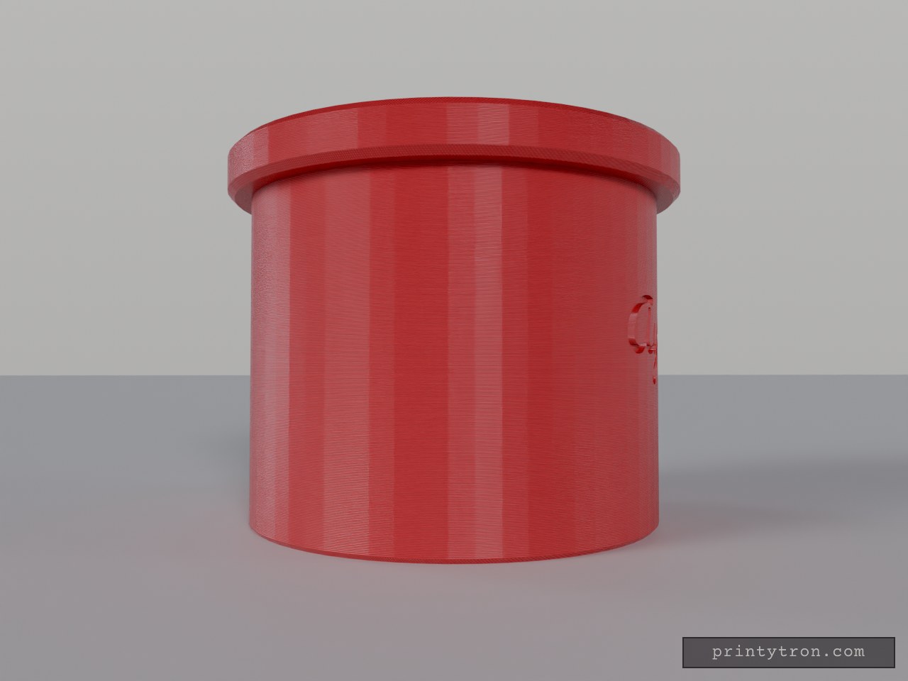 Script Plaque Planter Pot