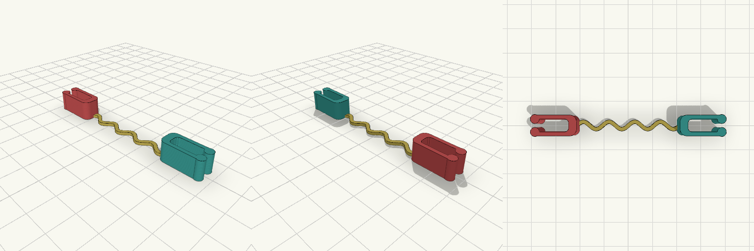 Linked 20mm Compliant Clips
