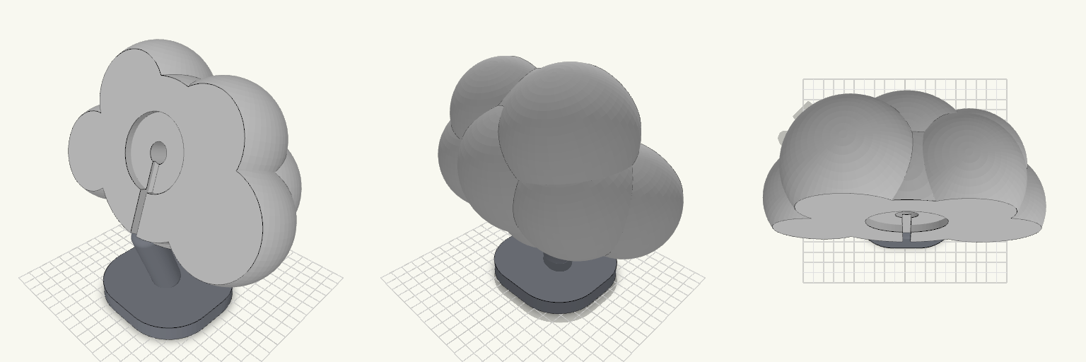 Cartoon Cloud MagSafe Stand