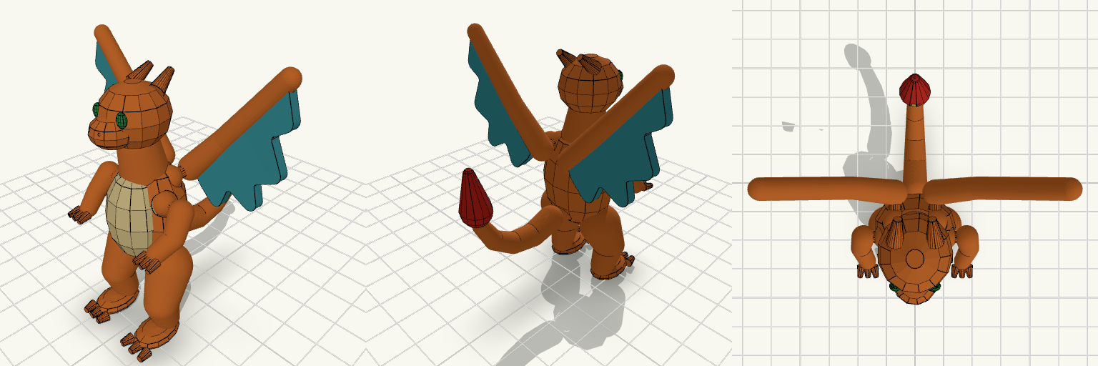 Ember Drake Charizard Mini Figure