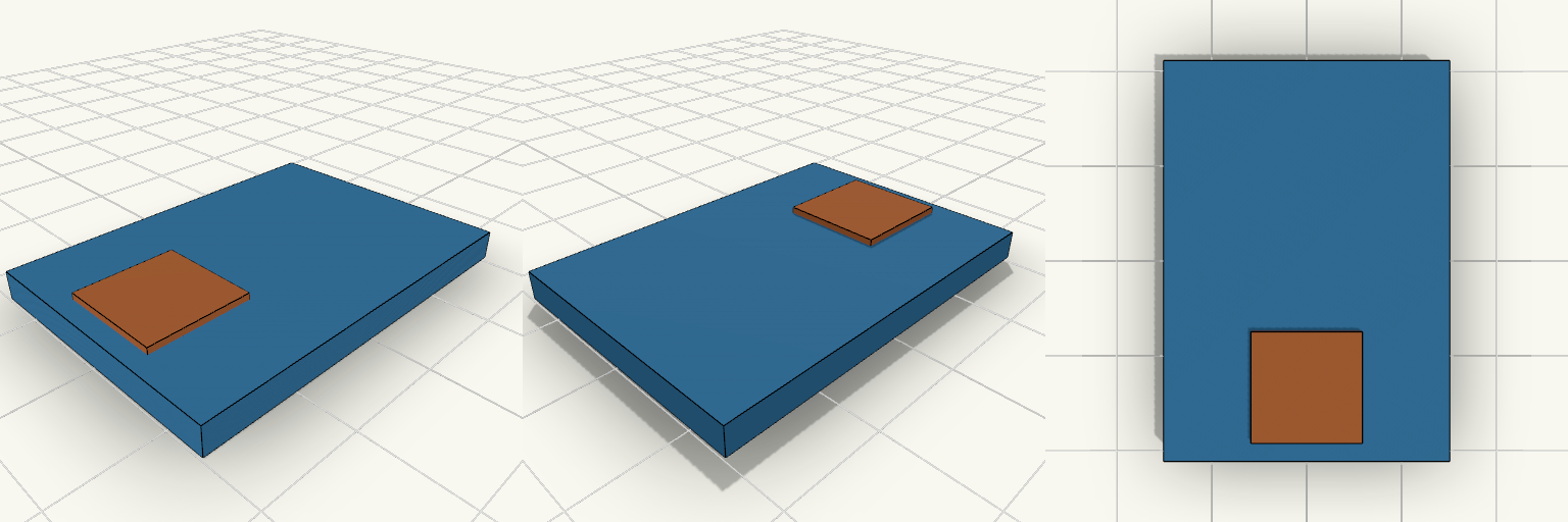Pad Plate — Offset Square Marker