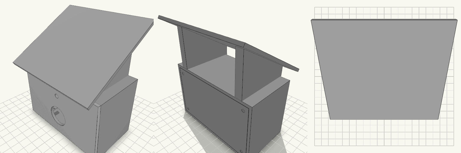 Electronics Box With Solar Panel