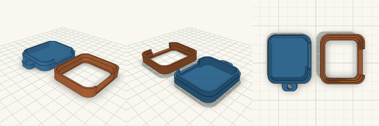 Apple Watch SE 44mm Keychain Case