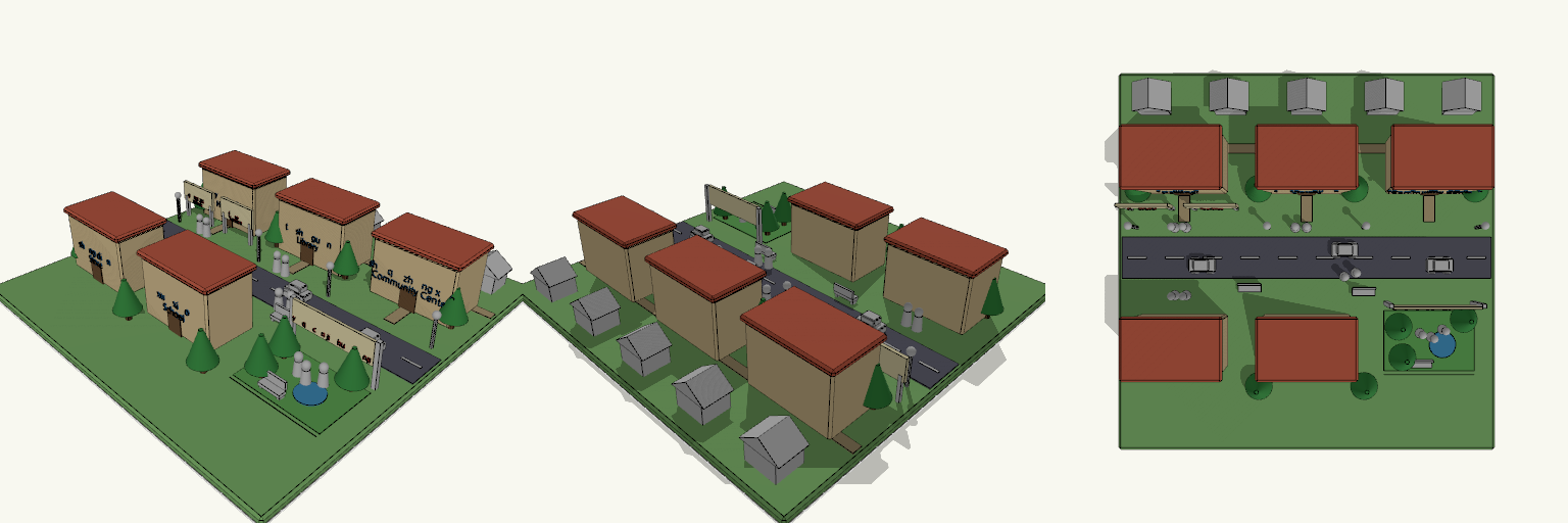 Mandarin Community Town Model
