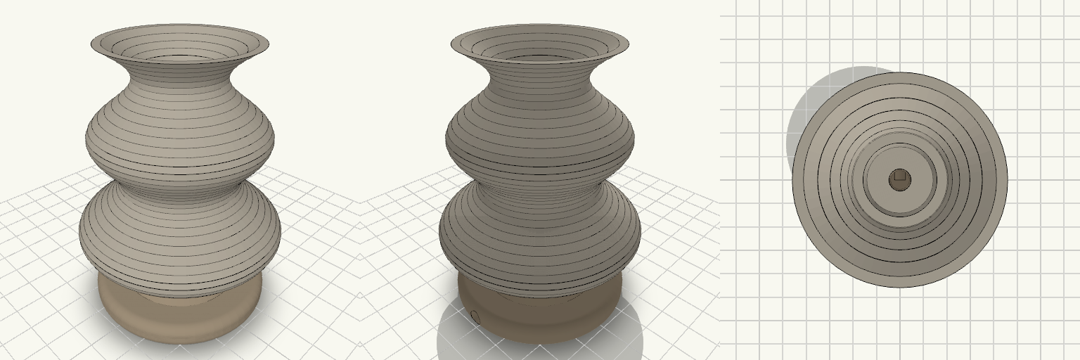 Ripple Dune Twist-Lock Lamp