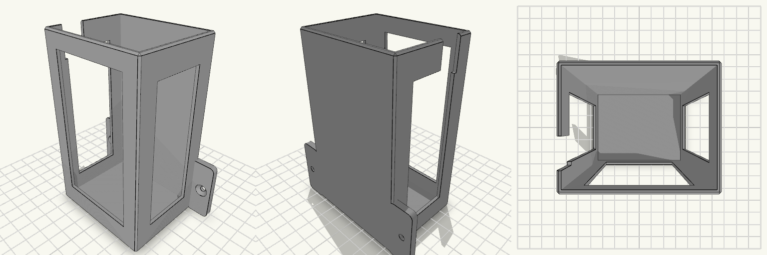 Mister Box Holder with Open Front