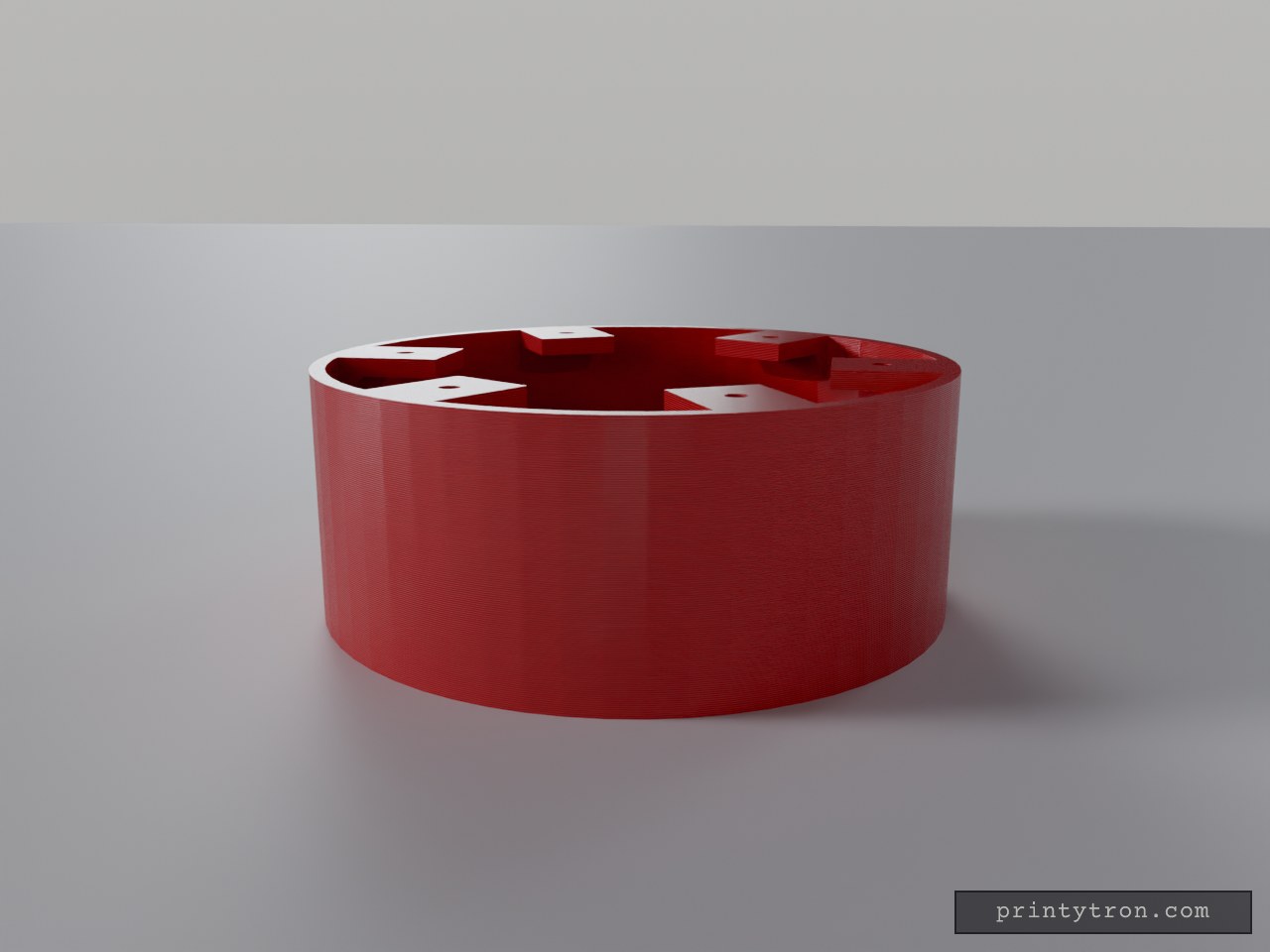 Diskokugel-Adapter mit Deckenlaschen und M4-Gewinde