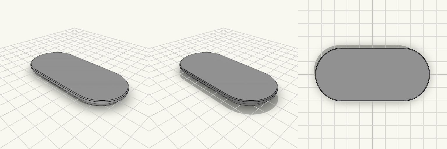 80x34 mm Oval Body Hole Cover